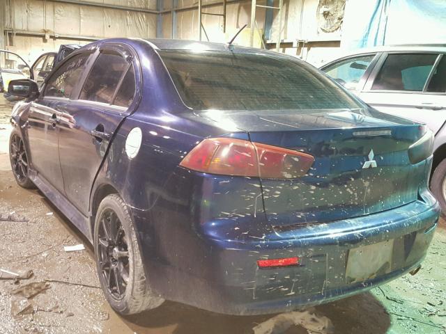 JA32U2FU5EU013358 - 2014 MITSUBISHI LANCER ES/ BLUE photo 3