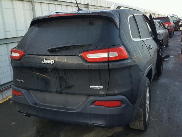 1C4PJMCB0FW715639 - 2015 JEEP CHEROKEE L BLACK photo 4