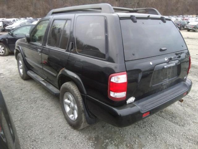 JN8DR09Y93W826559 - 2003 NISSAN PATHFINDER BLACK photo 3