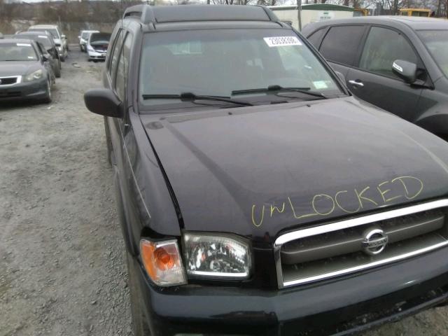 JN8DR09Y93W826559 - 2003 NISSAN PATHFINDER BLACK photo 9