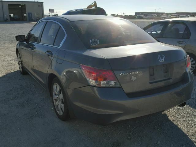 1HGCP2F73AA004808 - 2010 HONDA ACCORD EX GRAY photo 3