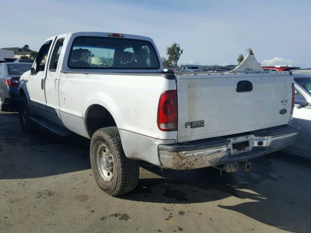 1FTSX31F82EB28999 - 2002 FORD F350 SRW S WHITE photo 3