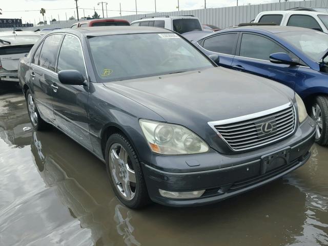 JTHBN36F155009449 - 2005 LEXUS LS 430 BLACK photo 1