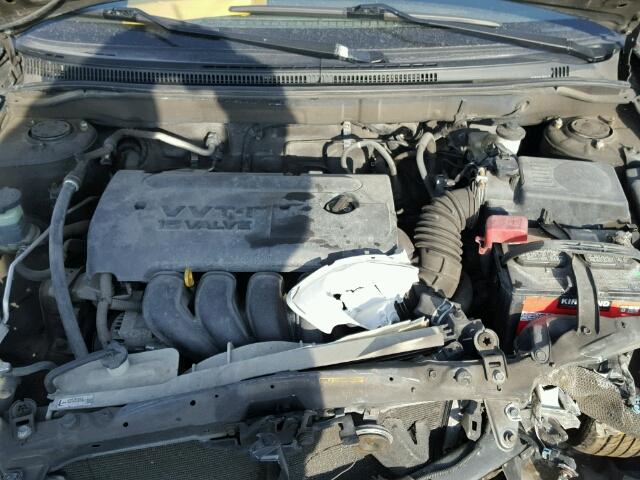 2T1BR32E78C863677 - 2008 TOYOTA COROLLA CE GRAY photo 7