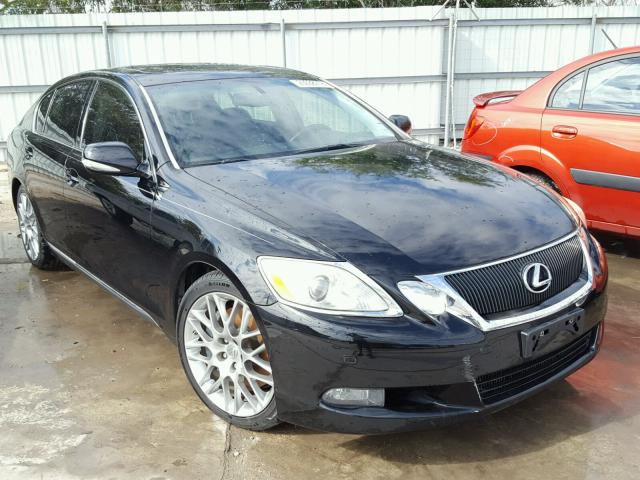 JTHBL96S085001143 - 2008 LEXUS GS 460 BLACK photo 1