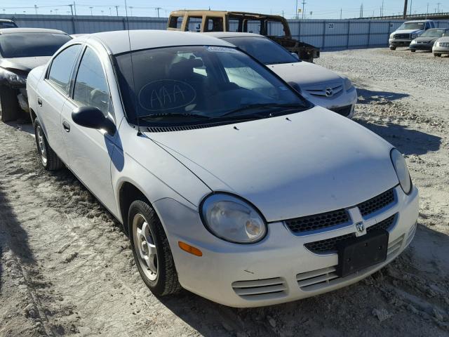 1B3AS26C24D639539 - 2004 DODGE NEON BASE WHITE photo 1