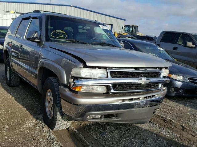 1GNEK13ZX2J194444 - 2002 CHEVROLET TAHOE K150 GRAY photo 1