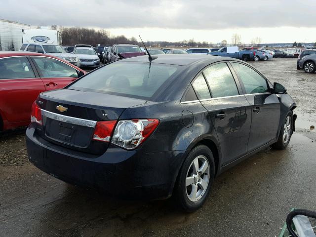 1G1PF5SC2C7197419 - 2012 CHEVROLET CRUZE LT BLACK photo 4