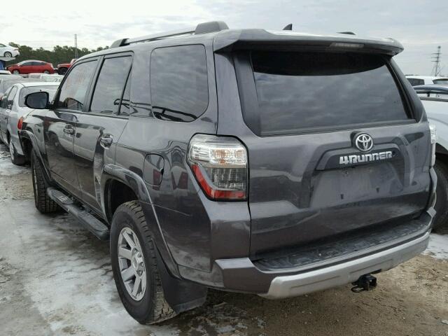 JTEBU5JR3F5262044 - 2015 TOYOTA 4RUNNER SR BLACK photo 3