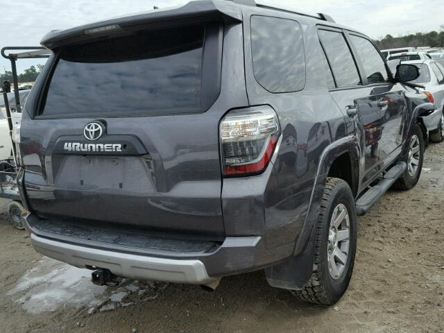 JTEBU5JR3F5262044 - 2015 TOYOTA 4RUNNER SR BLACK photo 4