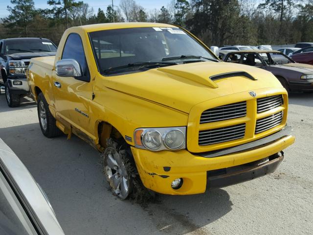 1D7HA16D34J260642 - 2004 DODGE RAM 1500 S YELLOW photo 1