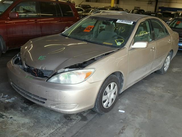 4T1BE30K54U927325 - 2004 TOYOTA CAMRY LE TAN photo 2