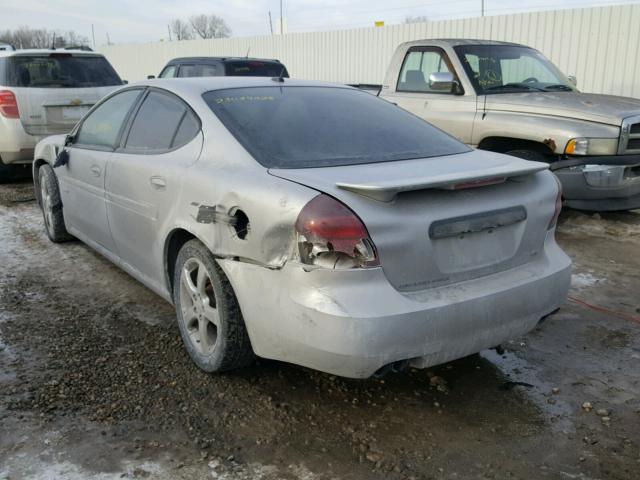 2G2WC55C971146899 - 2007 PONTIAC GRAND PRIX SILVER photo 3