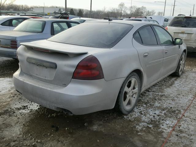 2G2WC55C971146899 - 2007 PONTIAC GRAND PRIX SILVER photo 4