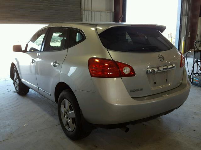 JN8AS5MT1BW167648 - 2011 NISSAN ROGUE S SILVER photo 3