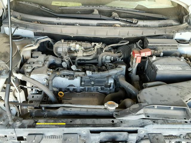 JN8AS5MT1BW167648 - 2011 NISSAN ROGUE S SILVER photo 7