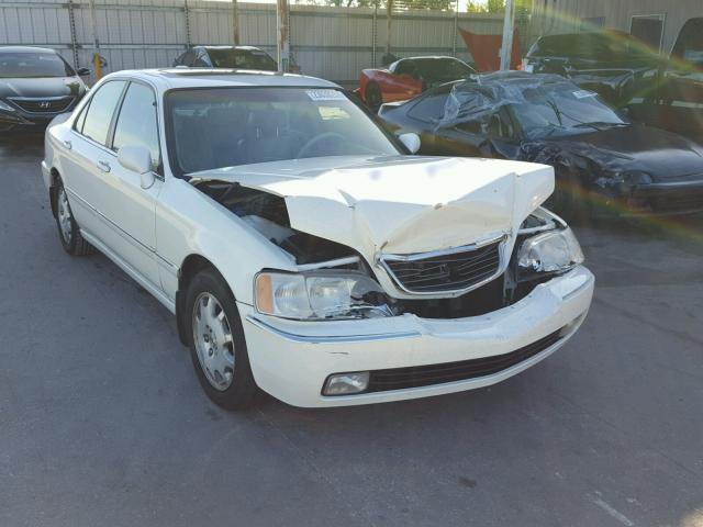 JH4KA96674C002465 - 2004 ACURA 3.5RL WHITE photo 1