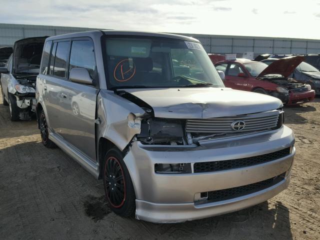 JTLKT324050191464 - 2005 TOYOTA SCION XB GRAY photo 1