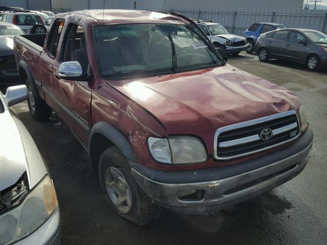 5TBBT44101S148781 - 2001 TOYOTA TUNDRA ACC RED photo 1