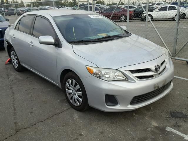 2T1BU4EE7CC912255 - 2012 TOYOTA COROLLA BA SILVER photo 1