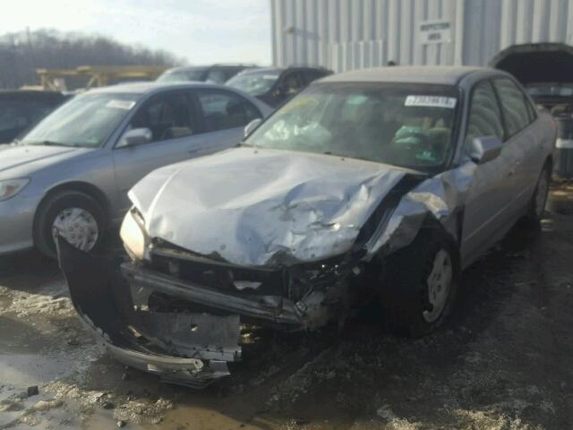 1HGCG16451A082247 - 2001 HONDA ACCORD LX SILVER photo 2