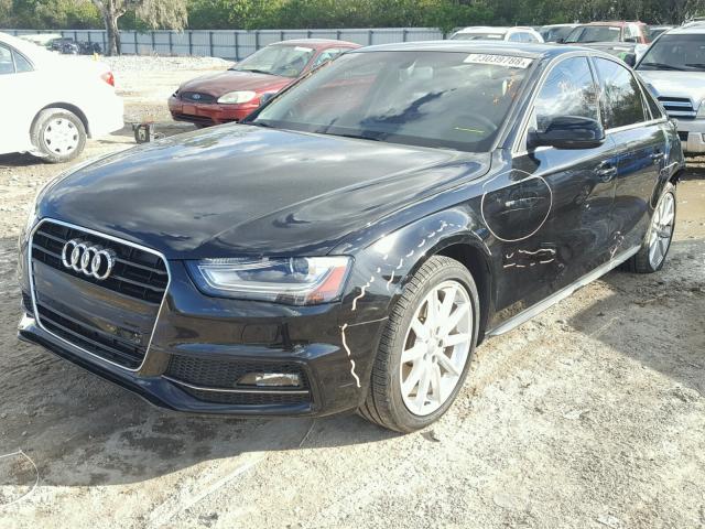 WAUAFAFLXFN011686 - 2015 AUDI A4 PREMIUM BLACK photo 2