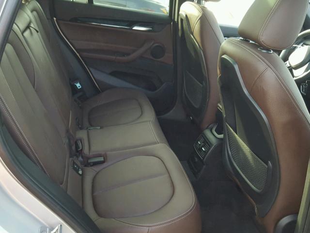 WBXHT3C35H5F70243 - 2017 BMW X1 XDRIVE2 SILVER photo 6