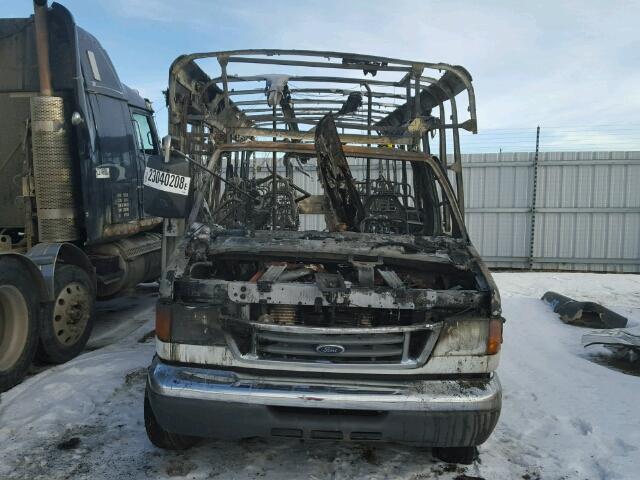 1FDXE45P06DA98862 - 2006 FORD ECONOLINE BURN photo 10