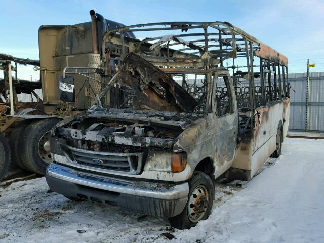 1FDXE45P06DA98862 - 2006 FORD ECONOLINE BURN photo 2