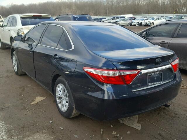 4T1BF1FK5GU122745 - 2016 TOYOTA CAMRY LE BLACK photo 3