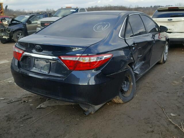 4T1BF1FK5GU122745 - 2016 TOYOTA CAMRY LE BLACK photo 4