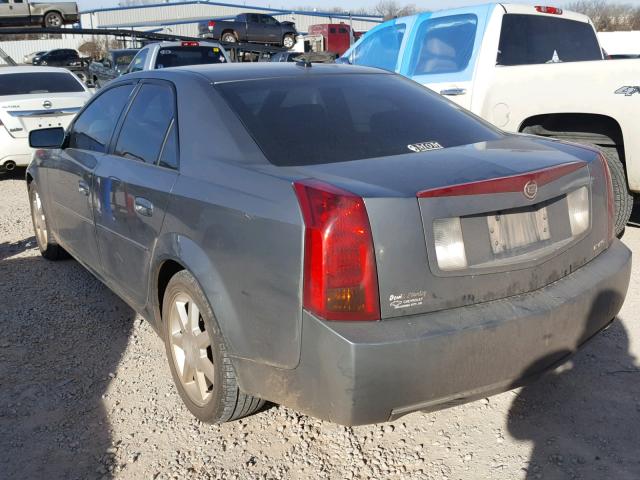 1G6DP567X50111051 - 2005 CADILLAC CTS HI FEA GRAY photo 3