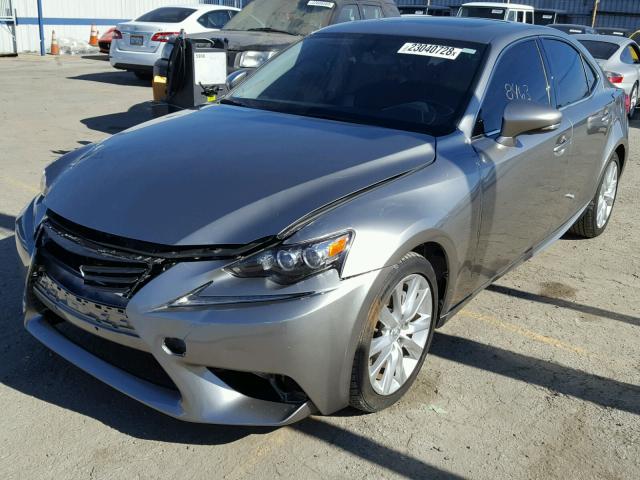 JTHBF1D27F5066127 - 2015 LEXUS IS 250 GRAY photo 2