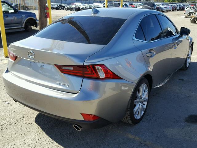 JTHBF1D27F5066127 - 2015 LEXUS IS 250 GRAY photo 4