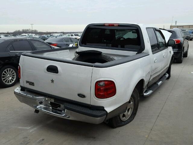 1FTRW07613KD15530 - 2003 FORD F150 SUPER WHITE photo 4