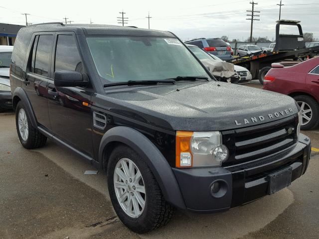 SALAE25477A431977 - 2007 LAND ROVER LR3 SE BLACK photo 1