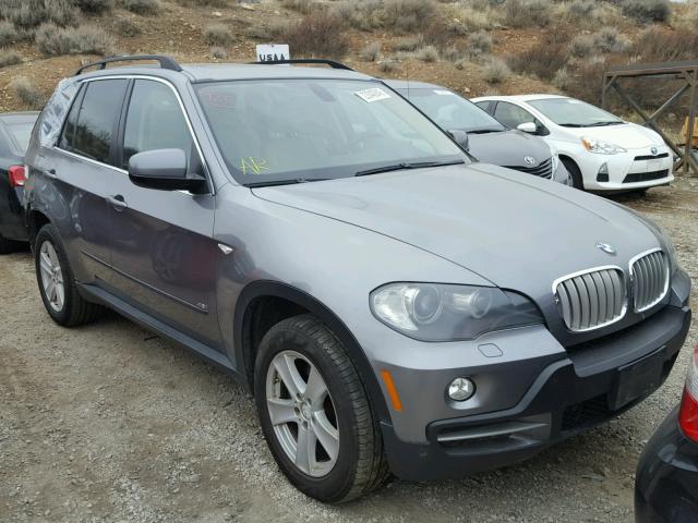 5UXFE83587LZ40460 - 2007 BMW X5 4.8I GRAY photo 1