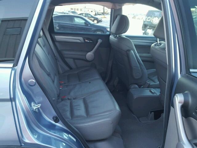 JHLRE48797C102717 - 2007 HONDA CR-V EXL BLUE photo 6