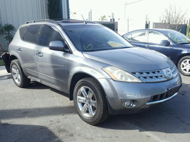 JN8AZ08T57W516472 - 2007 NISSAN MURANO SL SILVER photo 1