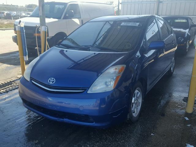 JTDKB20U297830212 - 2009 TOYOTA PRIUS BLUE photo 2