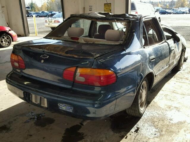 1Y1SK5282YZ438511 - 2000 CHEVROLET GEO PRIZM 蓝色 照片 4