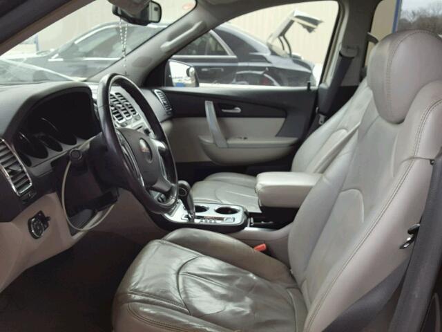 1GKEV33788J130765 - 2008 GMC ACADIA SLT შავი ფოტო 5