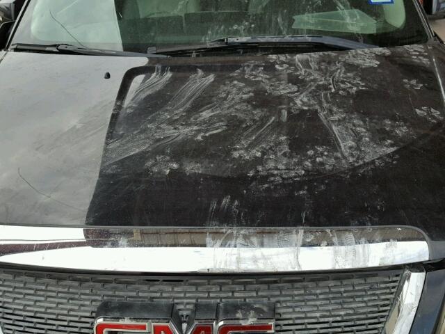 1GKEV33788J130765 - 2008 GMC ACADIA SLT შავი ფოტო 7