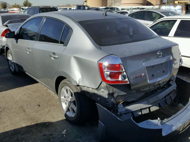 3N1AB61EX7L641944 - 2007 NISSAN SENTRA 2.0 GRAY photo 3