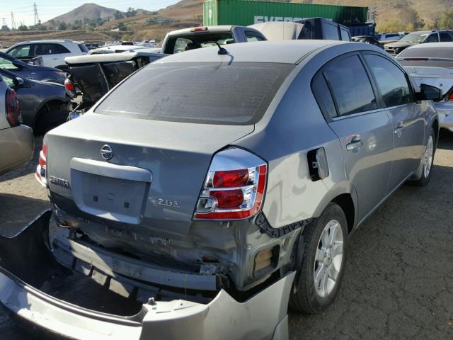 3N1AB61EX7L641944 - 2007 NISSAN SENTRA 2.0 GRAY photo 4