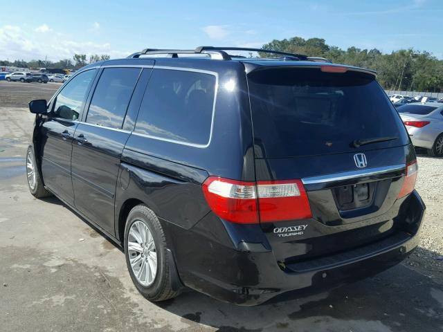 5FNRL38866B007961 - 2006 HONDA ODYSSEY TO BLACK photo 3