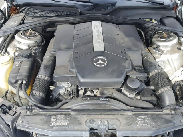 WDBNG75J23A352098 - 2003 MERCEDES-BENZ S 500 SILVER photo 7