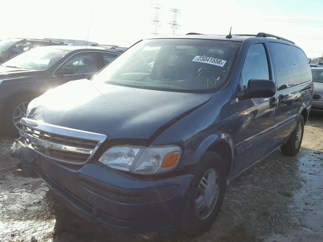 1GNDX03E93D148298 - 2003 CHEVROLET VENTURE BLUE photo 2