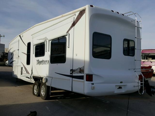 4YDF3292174700904 - 2007 MONT 5TH WHEEL WHITE photo 3