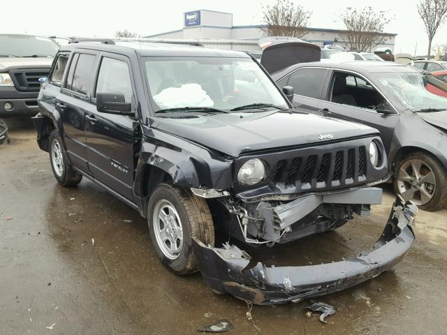 1C4NJPBB5GD507294 - 2016 JEEP PATRIOT SP BLACK photo 1